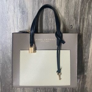 Marc Jacobs Grind - Gray Colorblock Tote